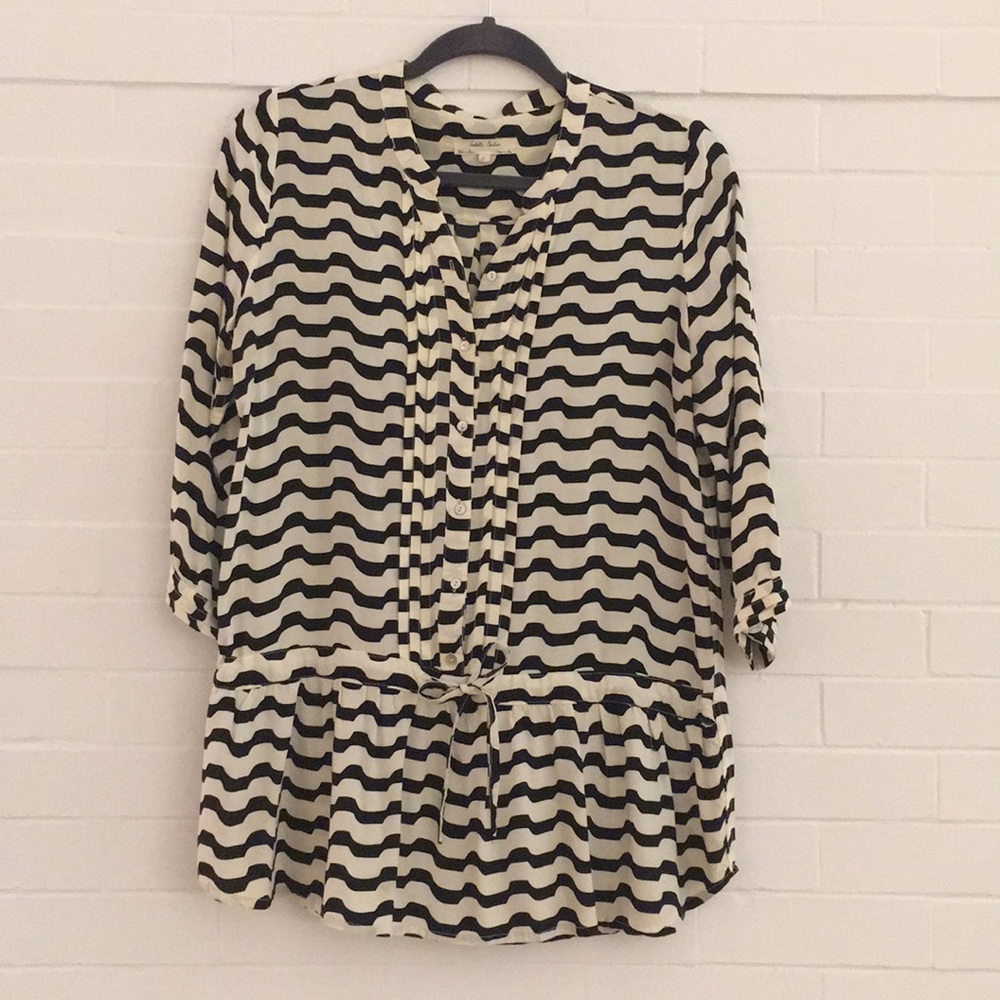 Anthropologie Isabella Sinclair peplum top